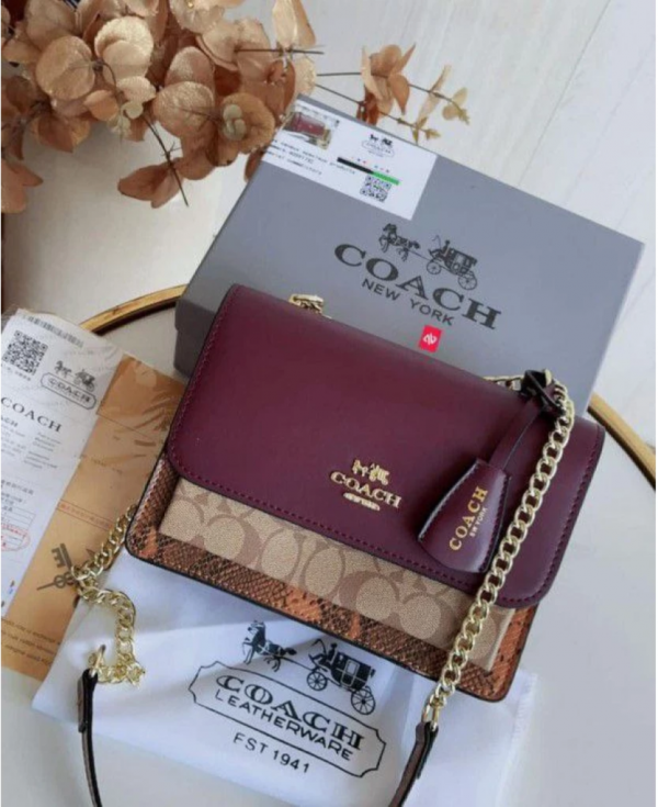 Coaach klare crossbody bag With OG Box Accessories