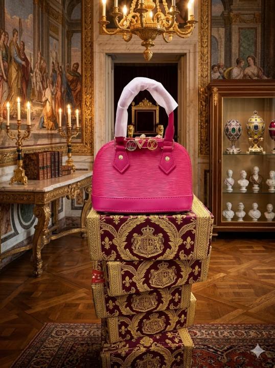 Louiis Vuitton Alma leather Bag with box premium quality