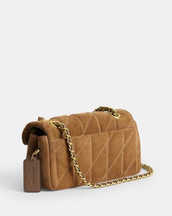 Coachh Tabby Leather Shoulder Bag With Box Dust bag Bill