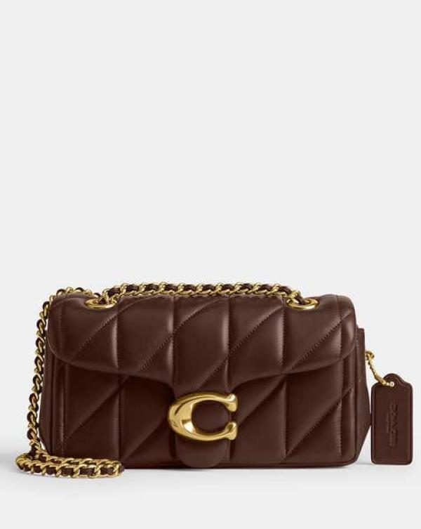 Coachh Tabby Leather Shoulder Bag With Box Dust bag Bill
