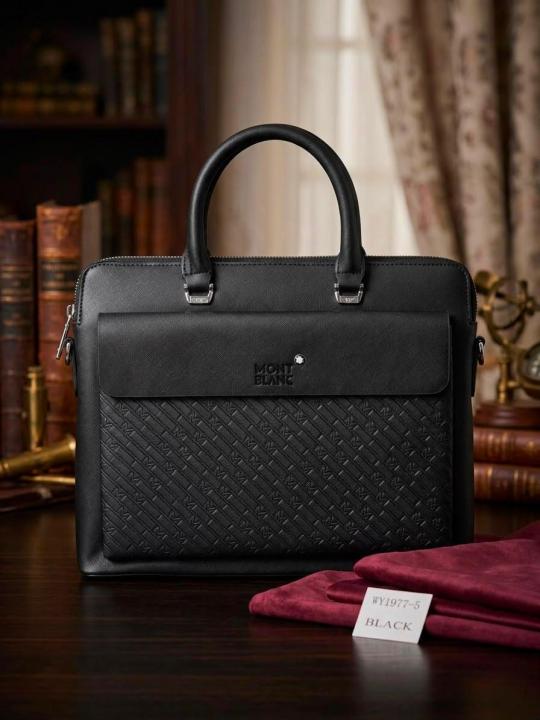 Montt blannc Polished Premium Quality Laptop Bag