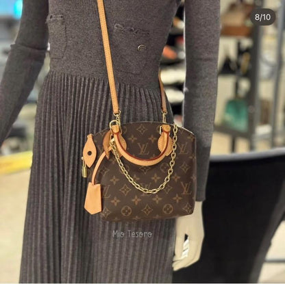 LOUIIS VUITTON LV LOCKIT MONOGRAM HANDBAG WITH PREMIUM QUALITY BOX
