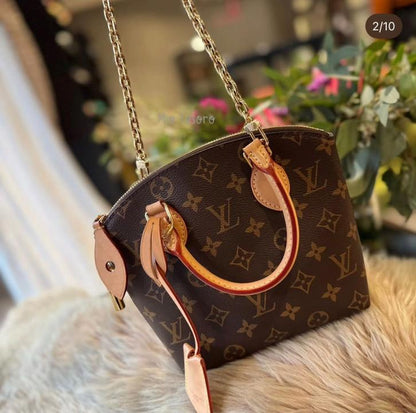LOUIIS VUITTON LV LOCKIT MONOGRAM HANDBAG WITH PREMIUM QUALITY BOX