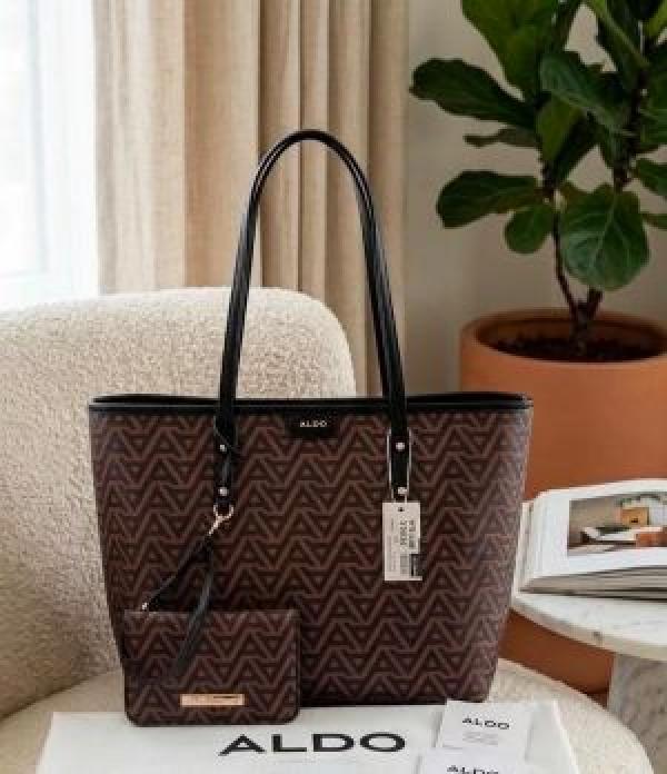 ALLDO Monogram Tote Bag  With Premium Quality box