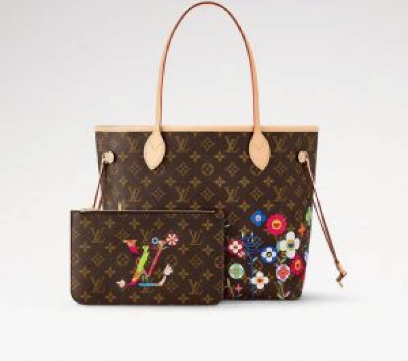LOUISS VUITTON TAKASHI HANDBAG WITH PREMIUM QUALITY BOX
