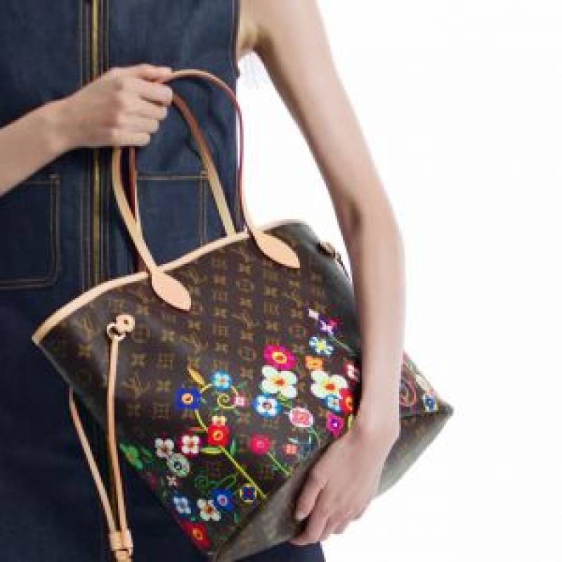 LOUISS VUITTON TAKASHI HANDBAG WITH PREMIUM QUALITY BOX