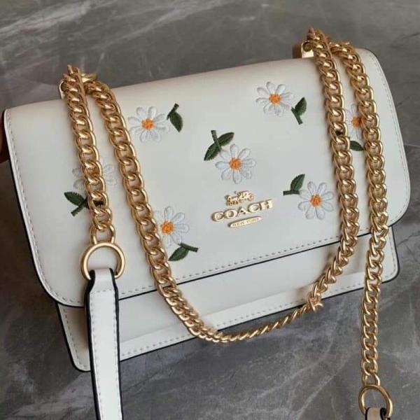 Coacch Klare flower Crossbody In Signature Bag With OG Box &amp; Dust Bag
