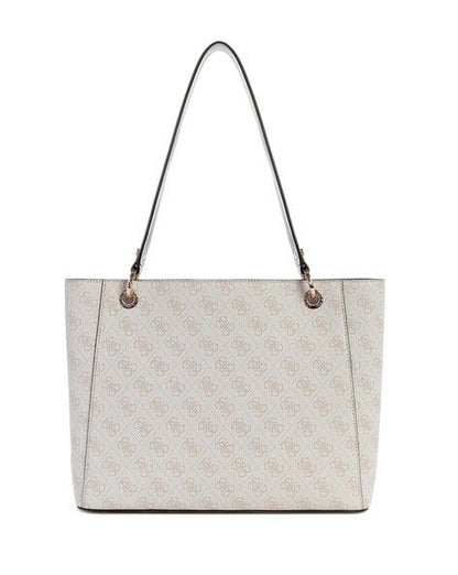 Gues typographic pearl tote bag