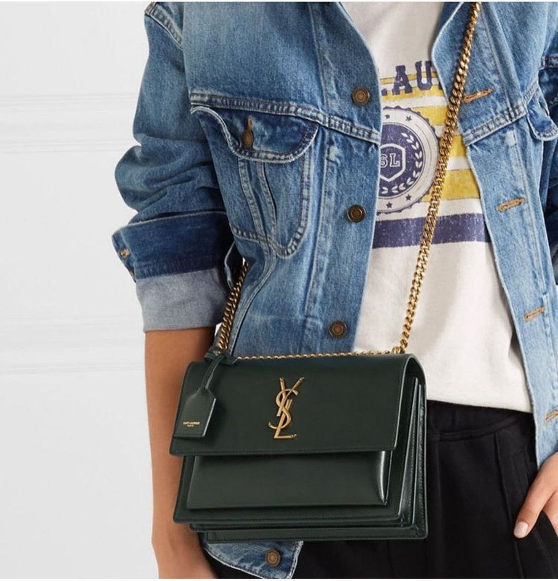 Yves Saint Laurent YSL Cassandra Top Handle Bag
