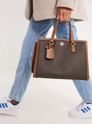 Michael Kors chantal logo tote bag premium quality with dust cover