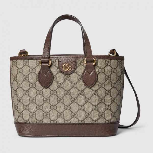 GUCCI OPHIDIA MINI TOTE BAG WITH MAGNATIC BOX