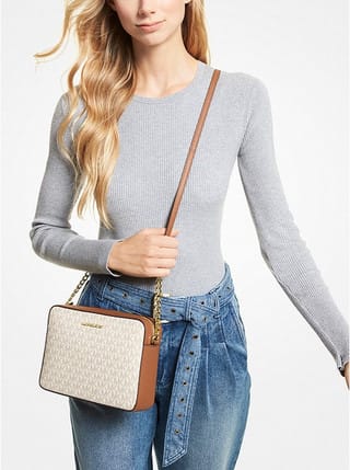 Michael Kors Camera Crossbody Bag With Original Box