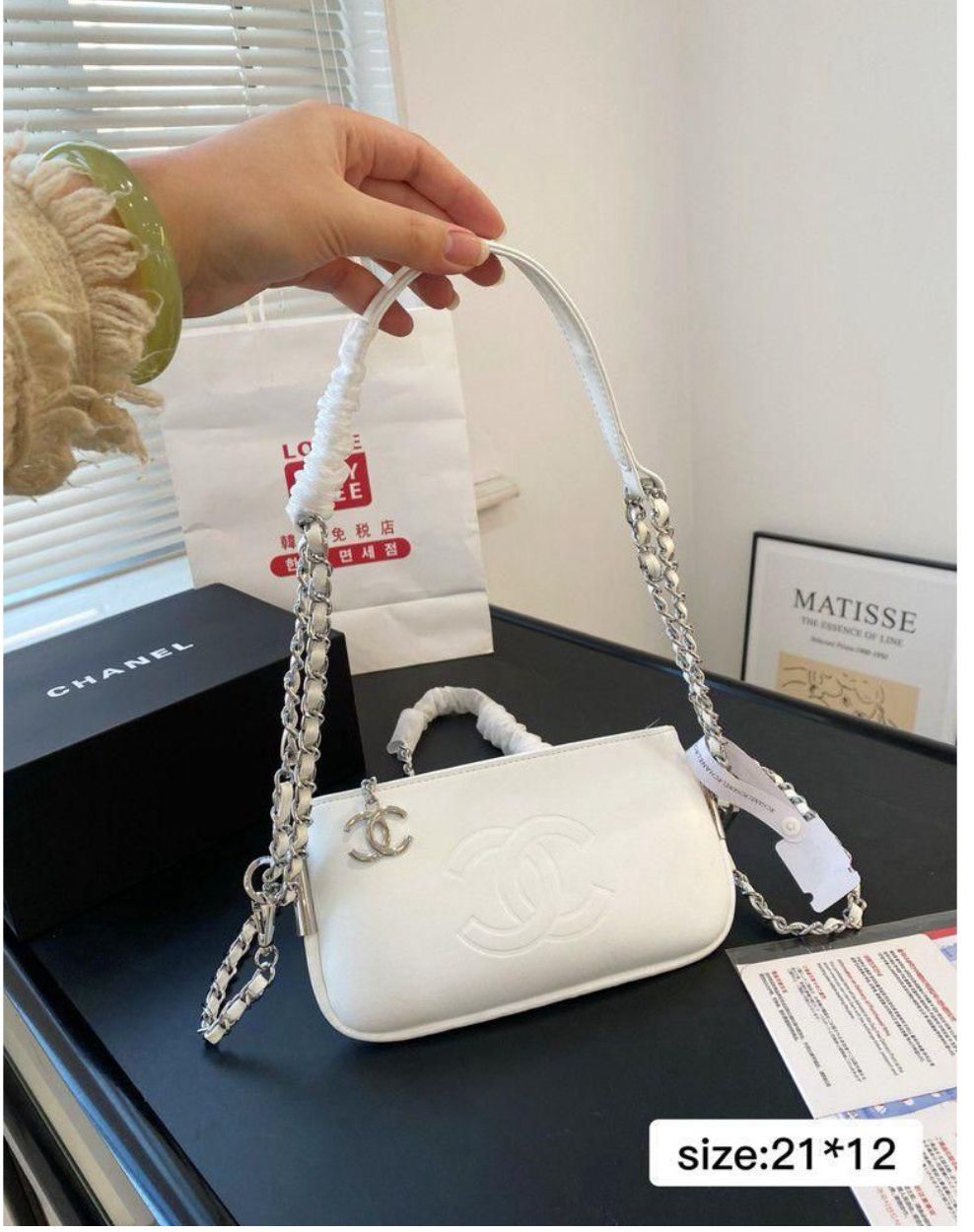 CHANEL KELLY JUMPBAG WITH MAGNET BOX