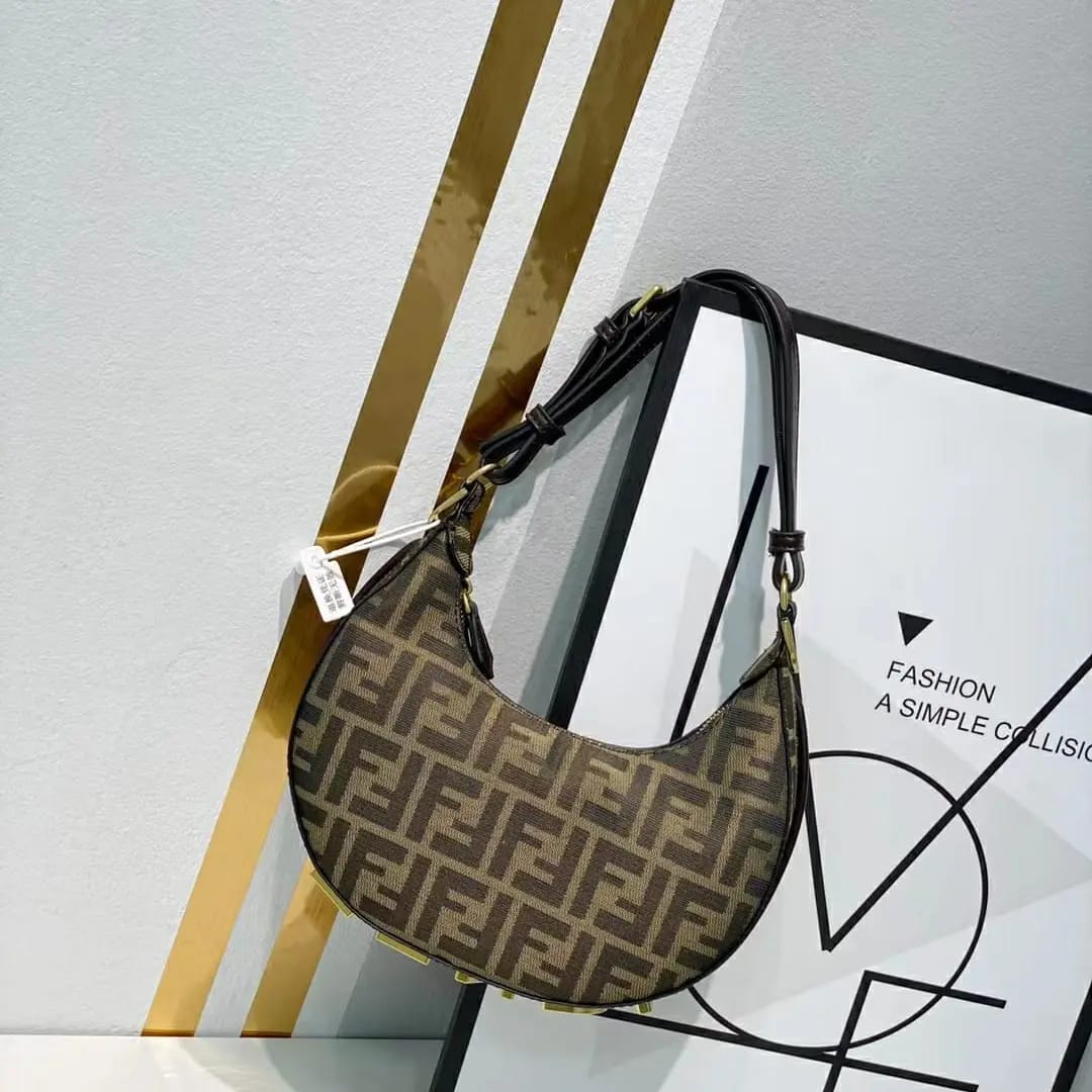 Fendii graphy hobo sling bag with box