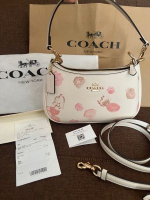 Coach teri premium shoulder bag highend with original box premium packing(with kitchen)