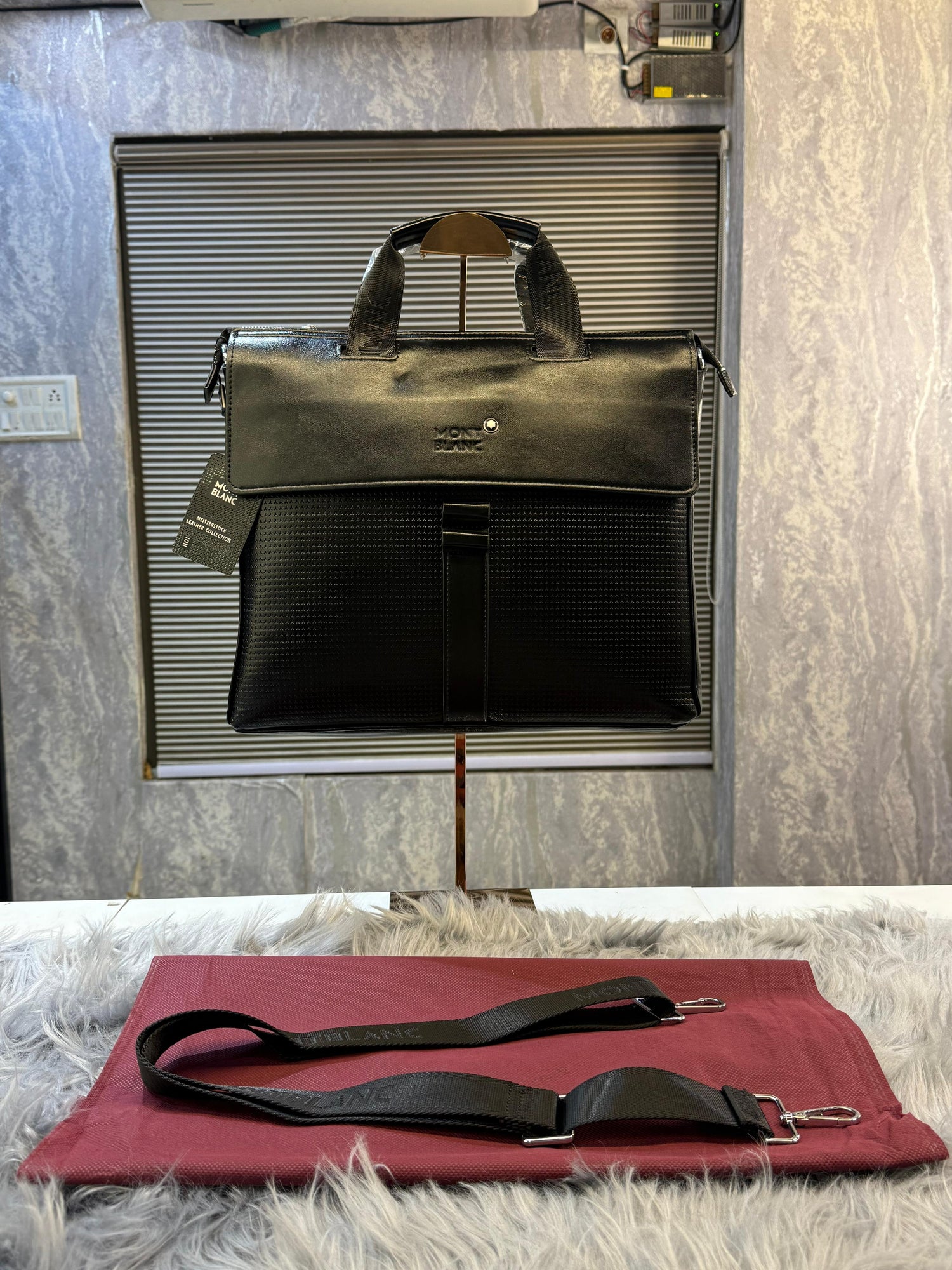 Mont bllanc Polished Premium Quality Laptop Bag