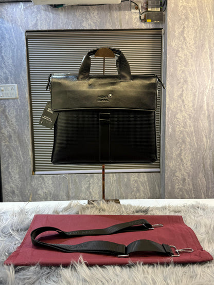 Mont bllanc Polished Premium Quality Laptop Bag