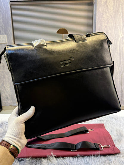 Mont bllanc Polished Premium Quality Laptop Bag