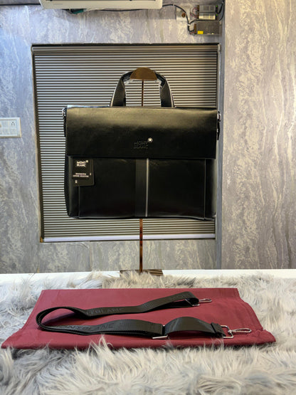Mont bllanc Polished Premium Quality Laptop Bag