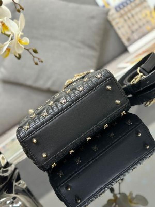 Christian DIOR LADY BAG WITH BRAND DOUBLE BOX