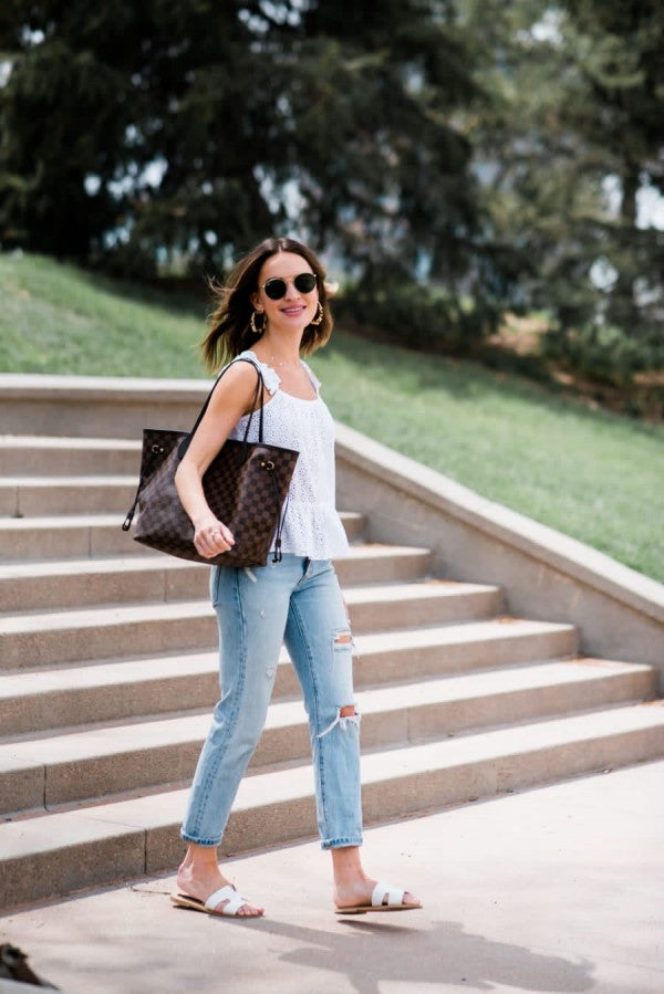 LOUIS VUTTION NEVERFULL chex PATTERN PREMIUM QUALITY WITH OG BOX