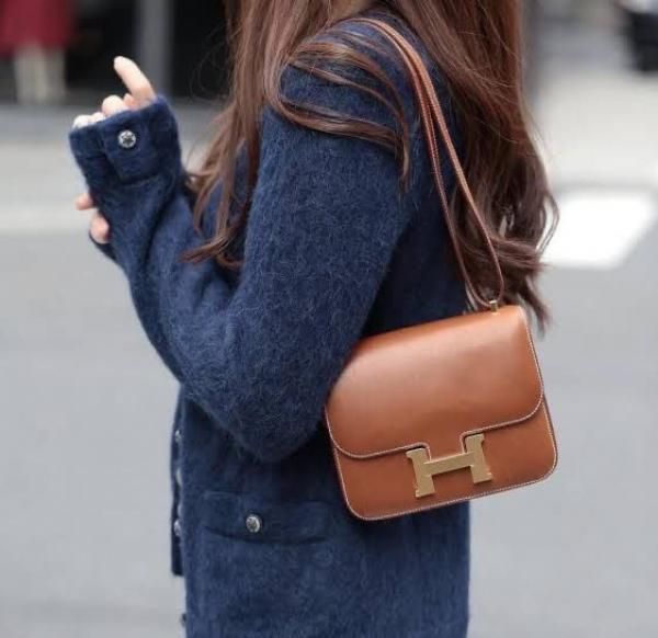 Hermes bolsa constance HandBag With Box