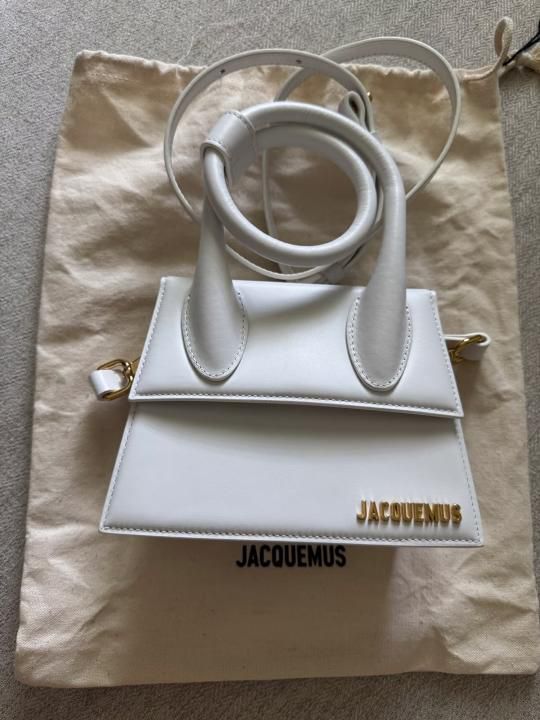 Jacquemuss Le Chiquito Noeud mini leather bag with box premium quality