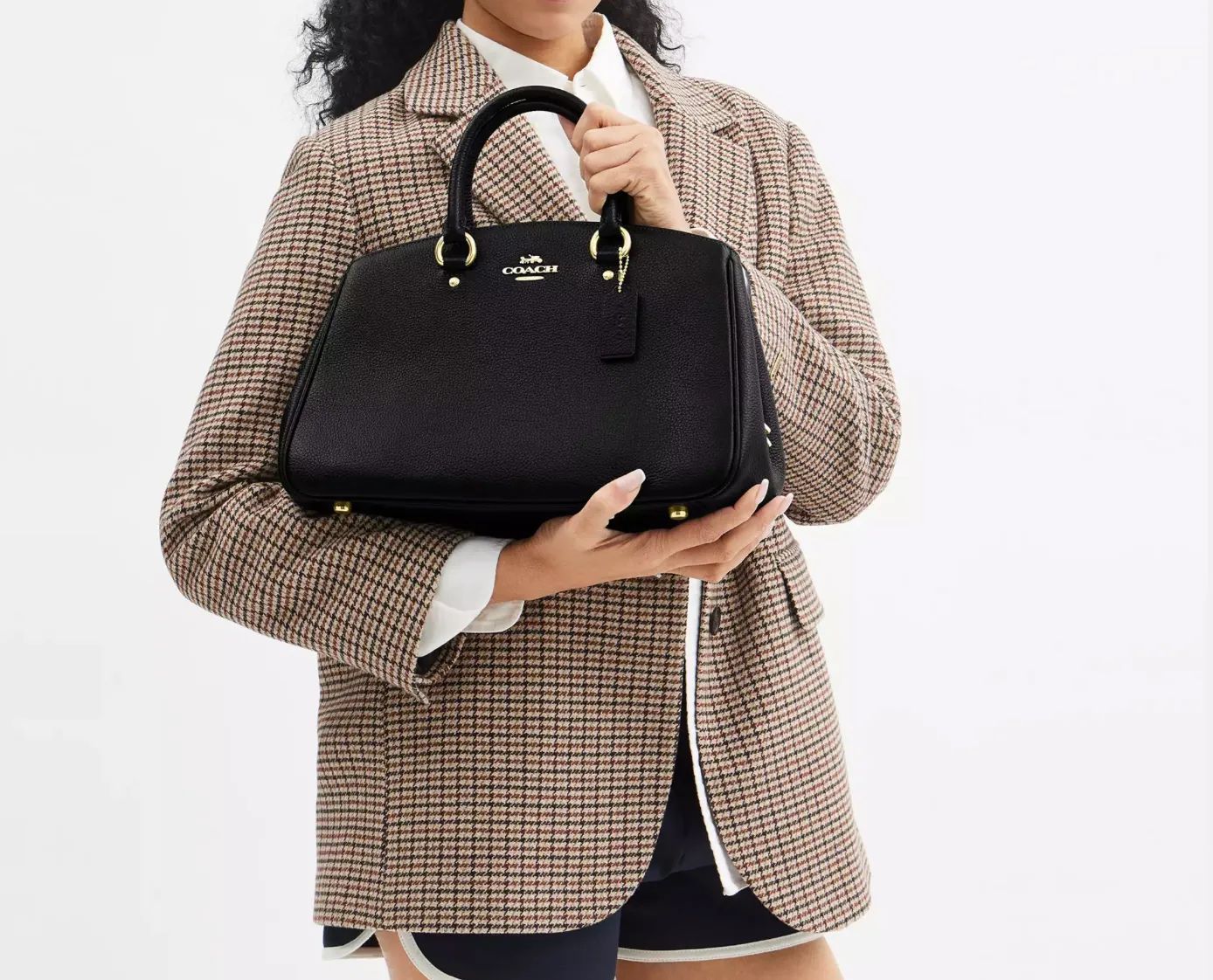 Coacch Savannah Carryall Stachel Bag With Box Dustbag Slingbelt