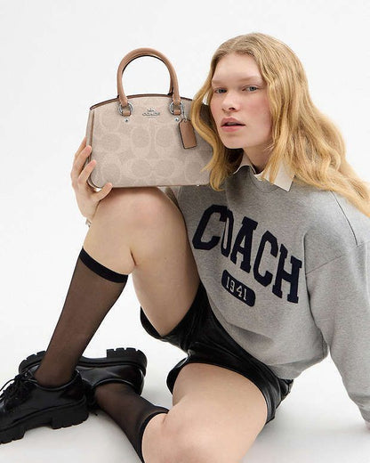 Coacch Savannah Carryall Stachel Bag With Box Dustbag Slingbelt