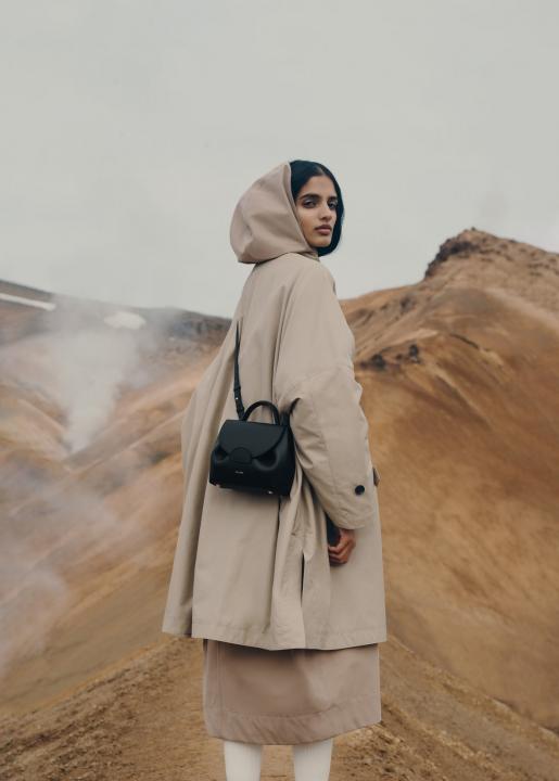 Pollene Numro Un Nano bag in smooth leather with box premium quality