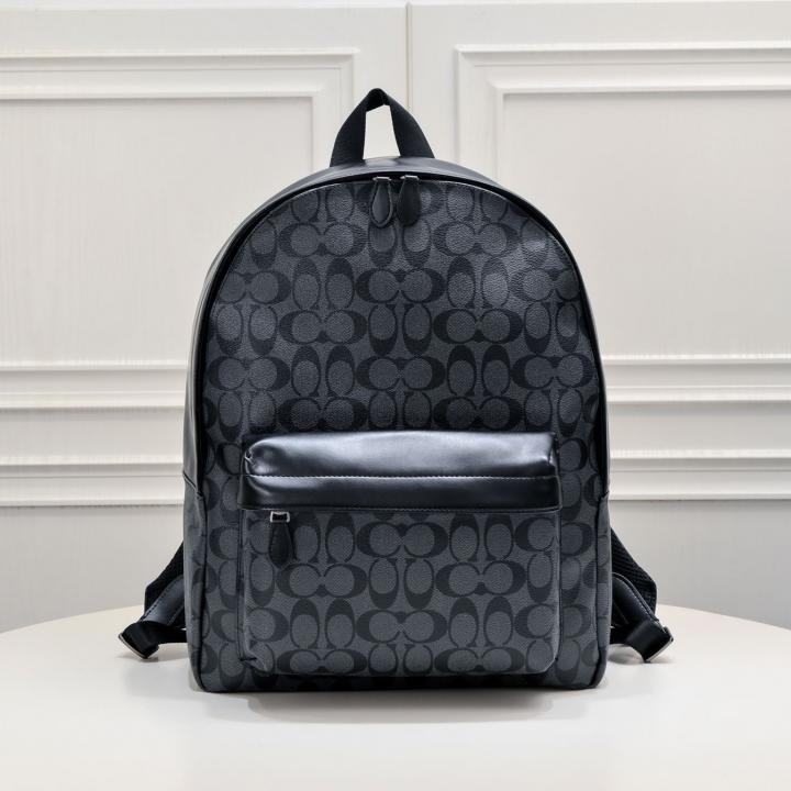 Coachh mens backpack in signature with Dust Cover premium quality
