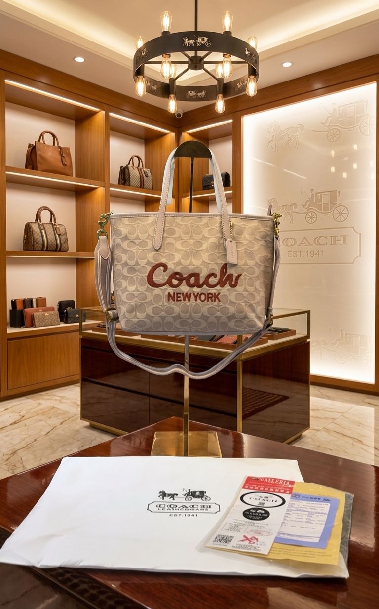 Coachh Signature City Tote Bag DustBag