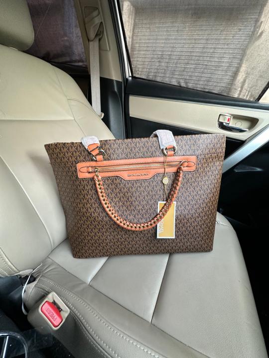 Miichael Kors Slater Large Tote Shoulder Bag Signature