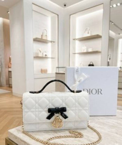Christiian diorr Lady D-Joy Style Chain Shoulder Bag with premium quality box