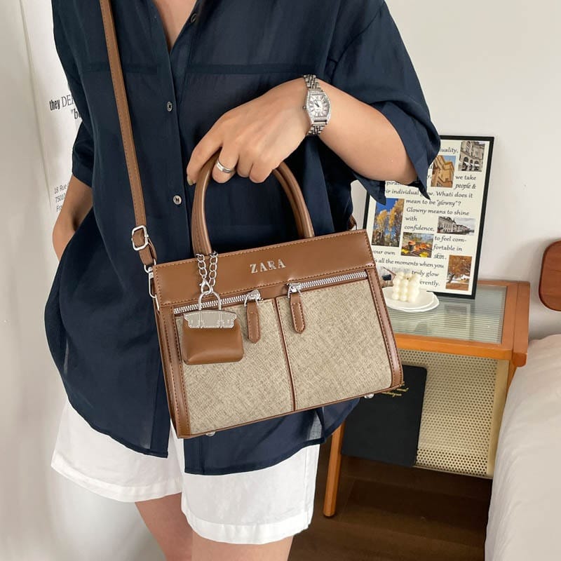 ZARA tote mini with bag pouch and premium quality box