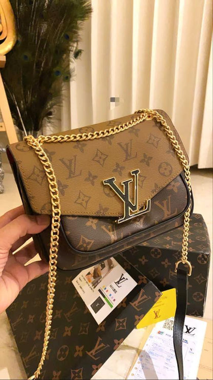 LV VUITTON Passy Monogram Full With Box