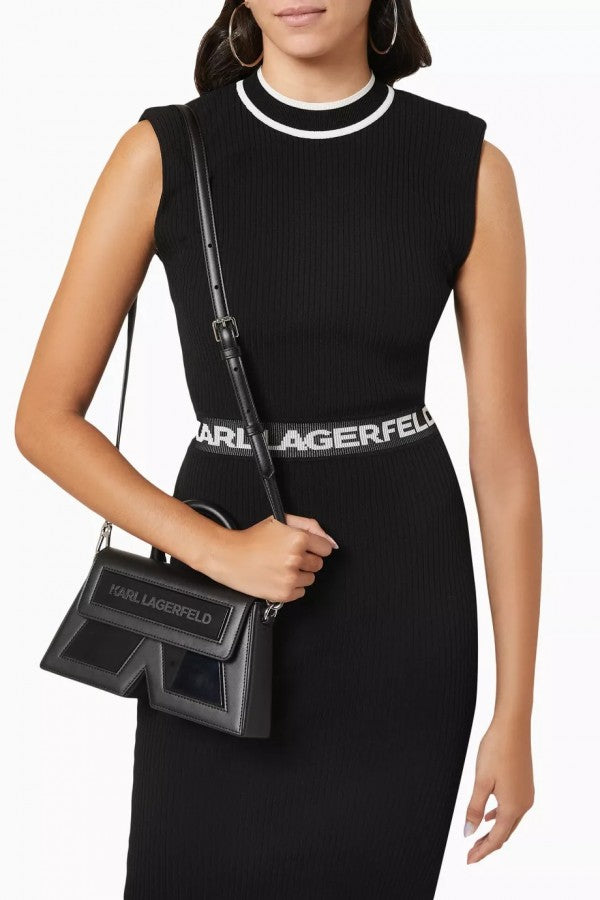 Karl Lagerfeld K IKON Crossbody Shoulder Bag With OG Box &amp; Dust Bag