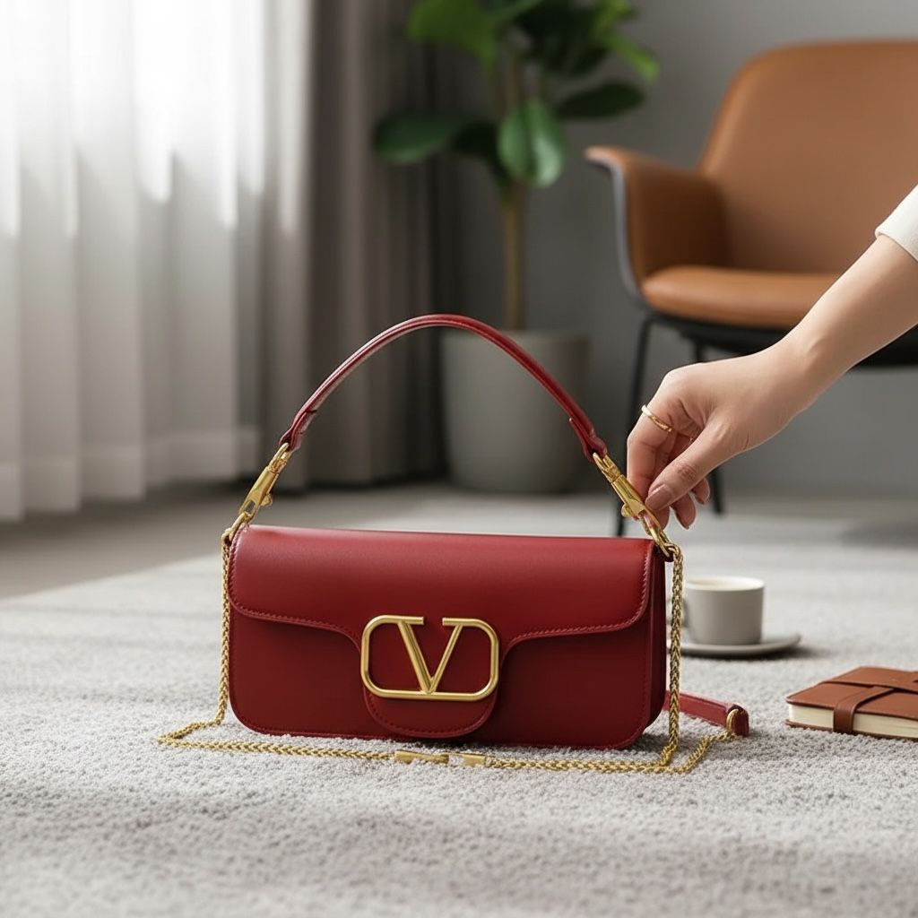 Vallentino garavani handbag with box premium quality