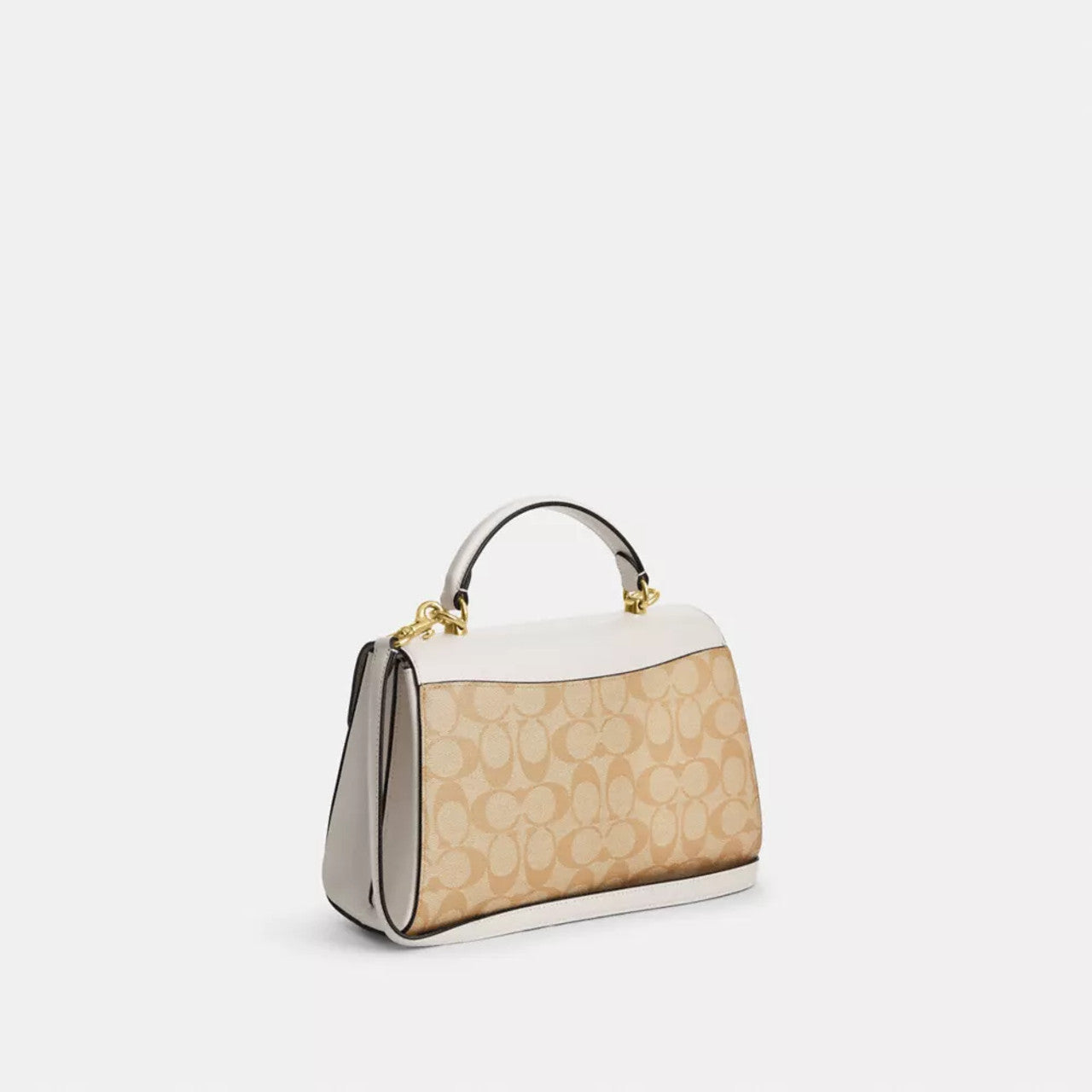 COACCH Eliza Top Handle In Signature Canvas
