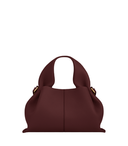 Pollene Numero Neuf Leather Shoulder Bag with box