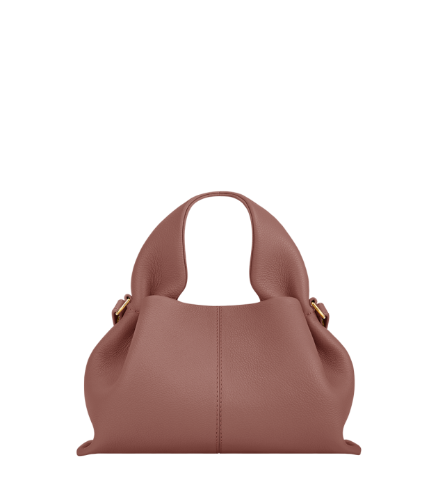 Pollene Numero Neuf Leather Shoulder Bag with box