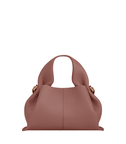 Pollene Numero Neuf Leather Shoulder Bag with box