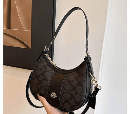 Coacch kleo hobo bag in signature canvas bag with box