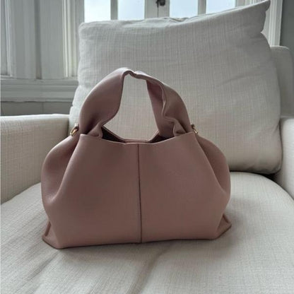 Pollene Numero Neuf Leather Shoulder Bag with box