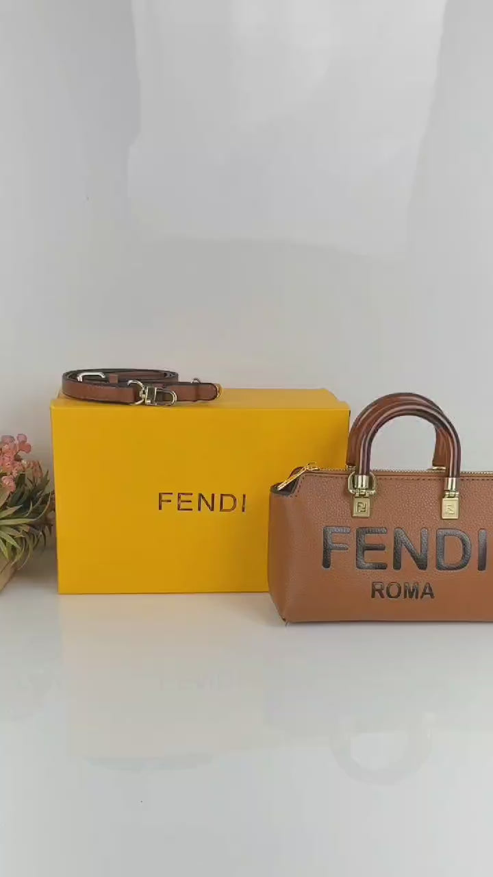 FENDII BY THE WAY MINI PREMIUM SLING BAG WITH BOX